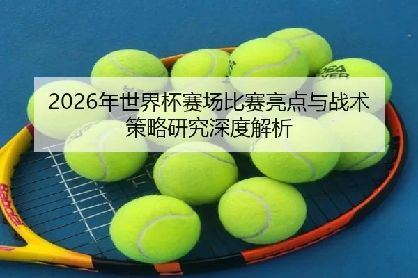 2026年世界杯赛场比赛亮点与战术策略研究深度解析